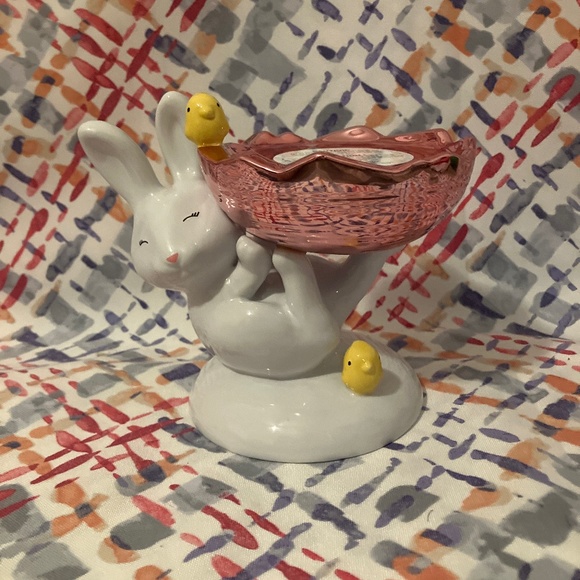 Bunny & Chicks Easter BBW Candle Holder - Picture 1 of 5